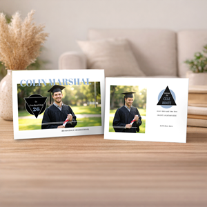 Show details for Graduate CardPrint | Horizontal, 1-2 Photos
