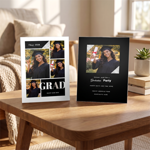 Show details for Graduate CardPrint | Vertical, 5-6 Photos