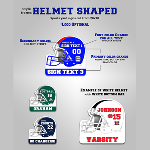 Show details for Yard Sign Shaped DNU