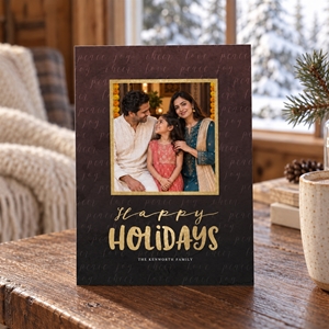 Show details for Holiday CardPrint | Vertical, 1-2 Photos