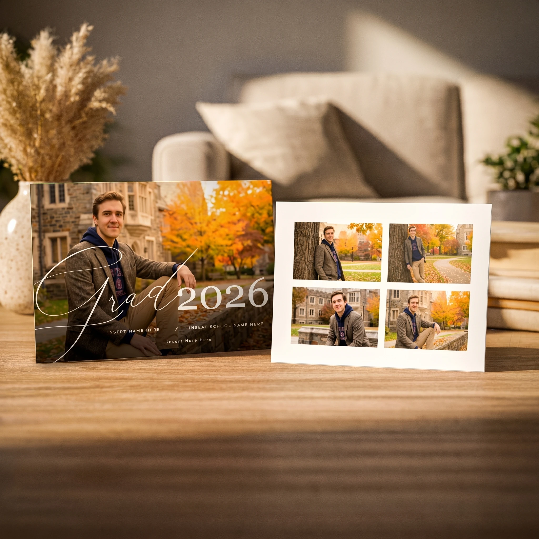 Show details for Graduate CardPrint | Horizontal, 5-6 Photos