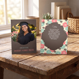 Show details for Graduate CardPrint | Vertical, 1-2 Photos