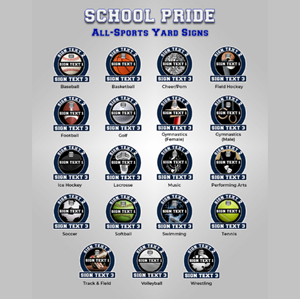 Show details for Yard Sign Shaped DNU