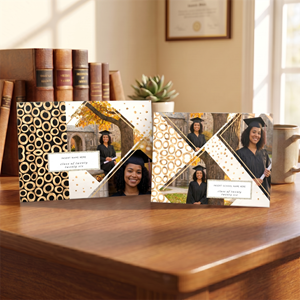 Show details for Graduate CardPrint | Horizontal, 5-6 Photos