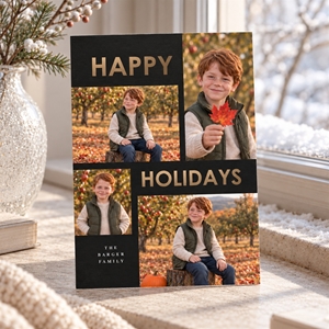 Show details for Holiday CardPrint | Vertical, 7+ Photos
